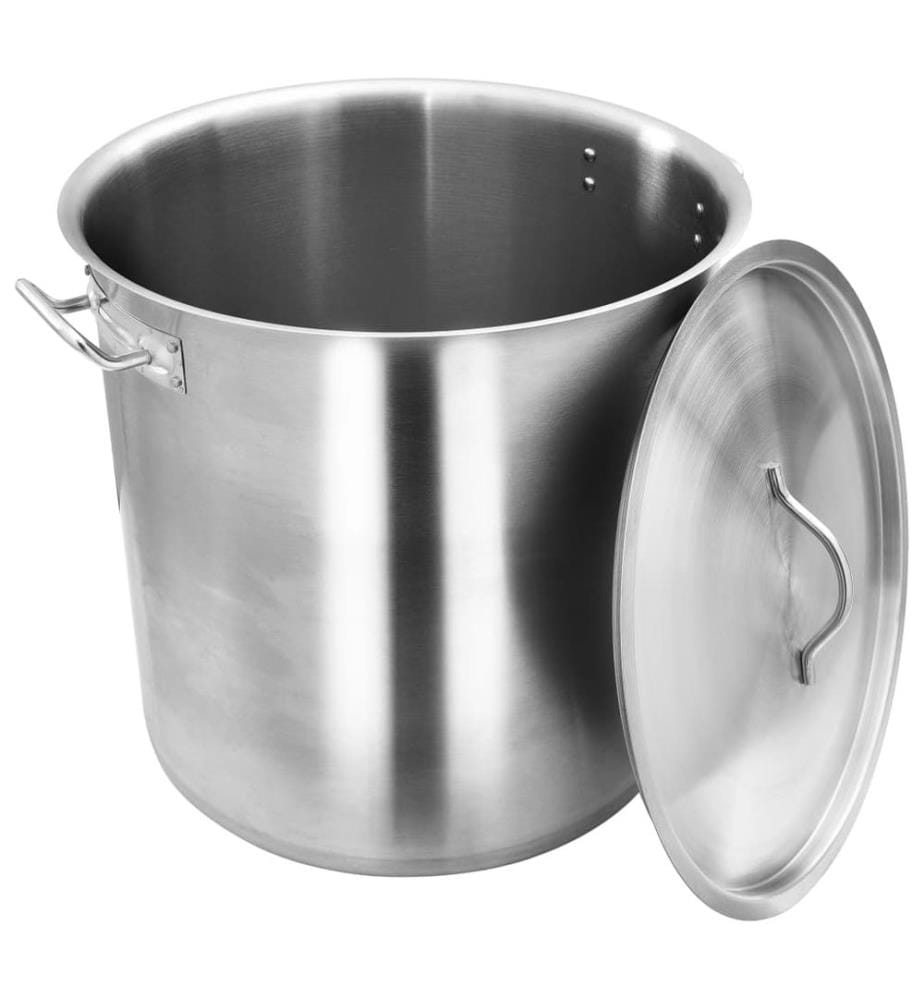 Suppentopf 50 L 40×40 cm Edelstahl