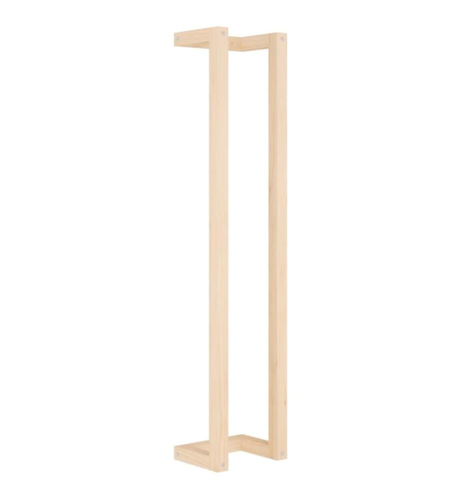Porte-serviette 23x18x110 cm Bois de pin massif