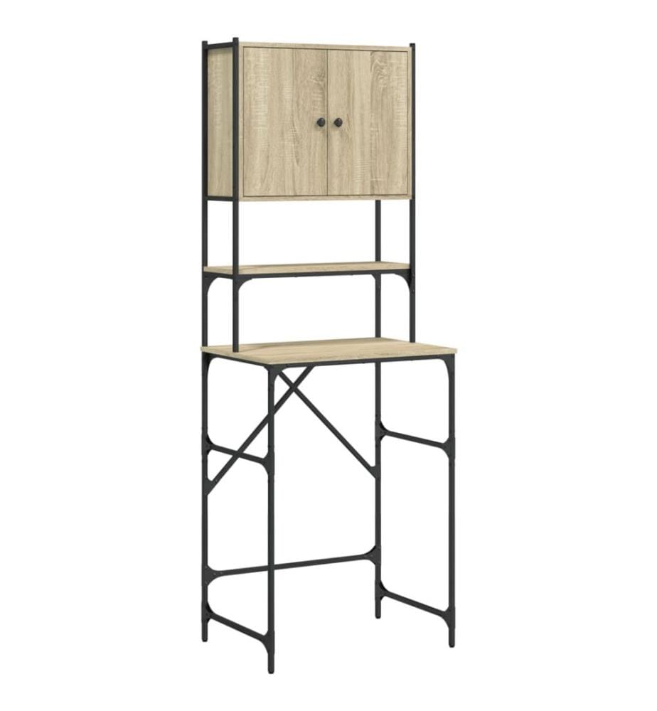 Armoire de machine à laver chêne sonoma 68x48,5x194 cm