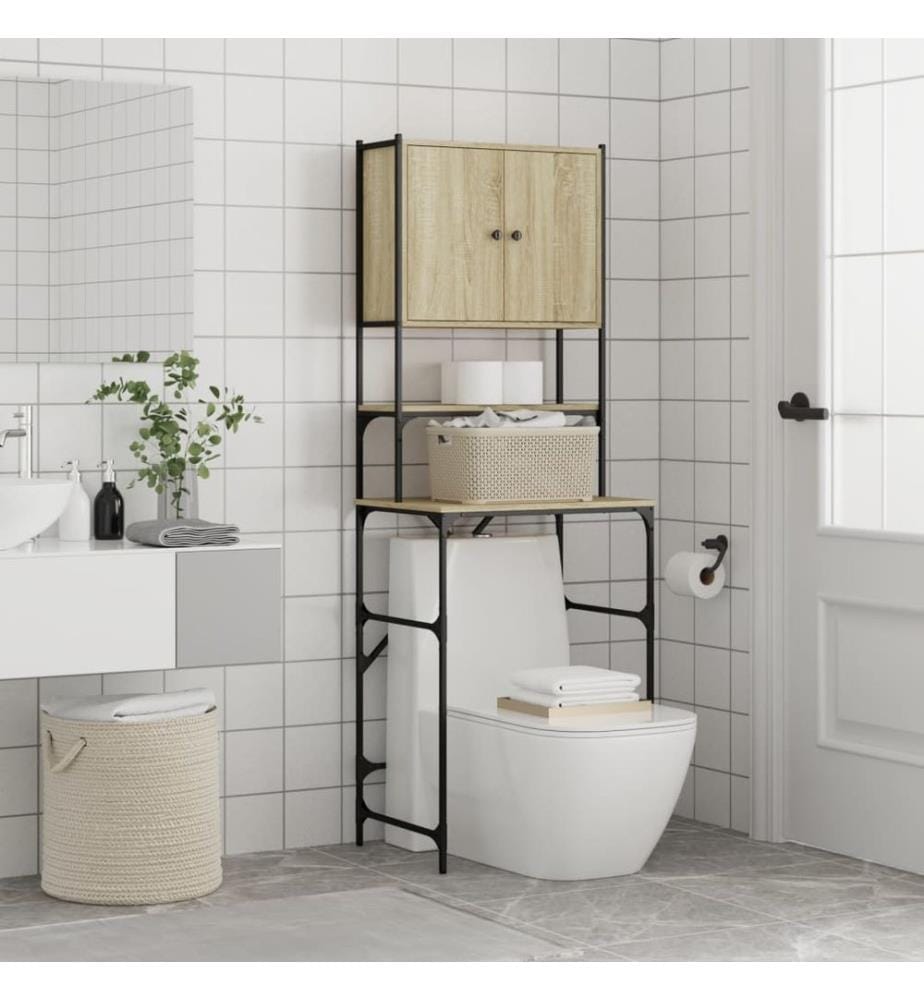 Armoire de machine à laver chêne sonoma 68x48,5x194 cm