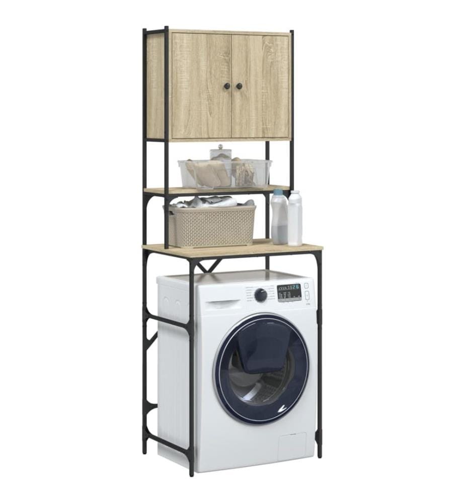 Armoire de machine à laver chêne sonoma 68x48,5x194 cm