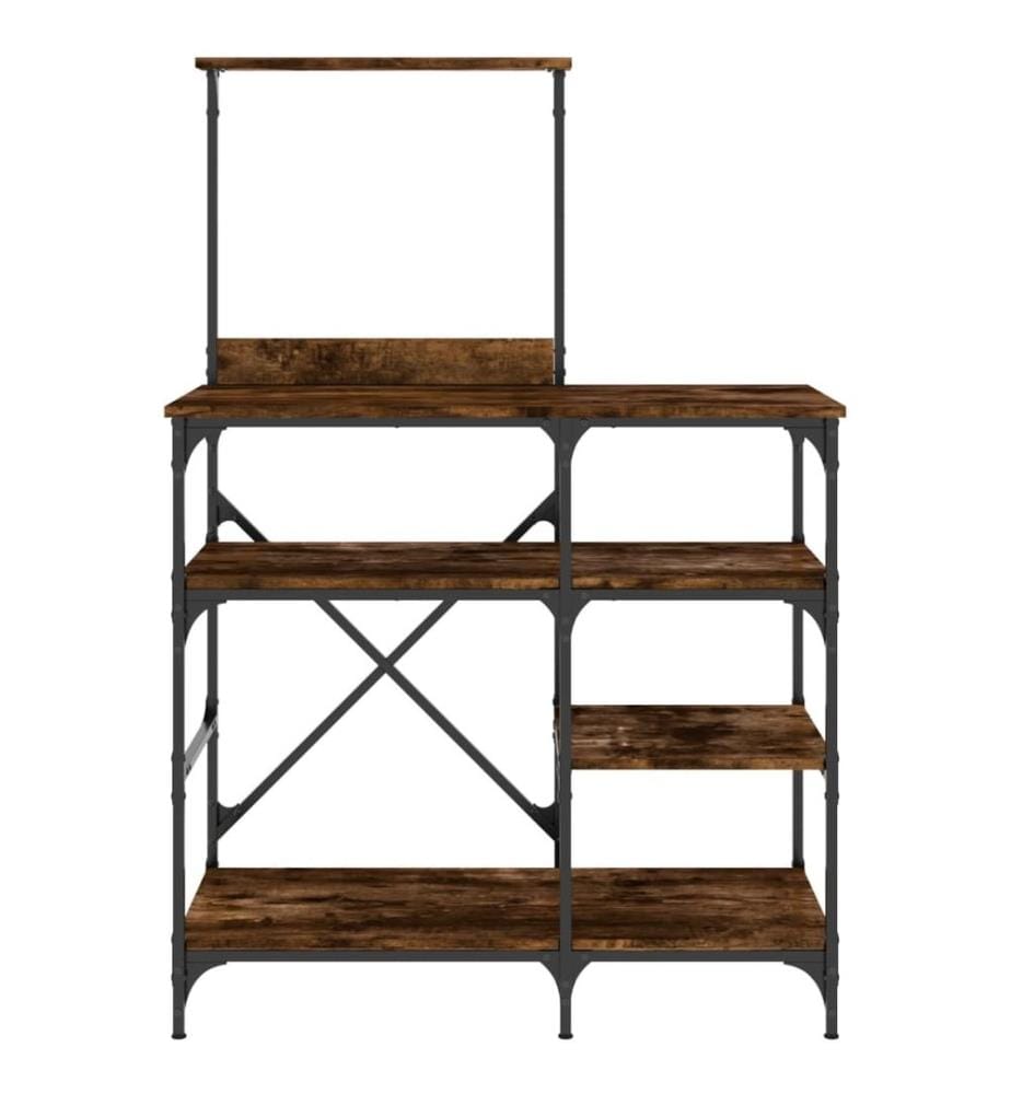 Support de boulanger chêne fumé 90x40x132 cm