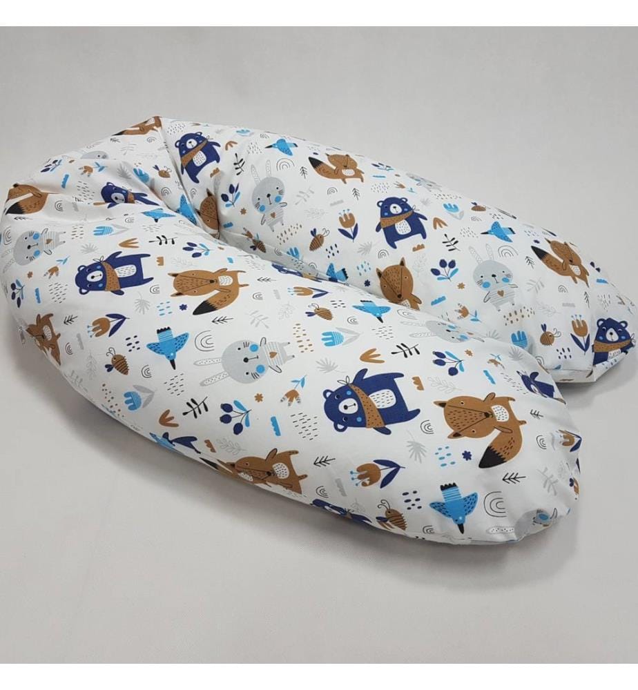 Coussin d'allaitement animaux fôret
