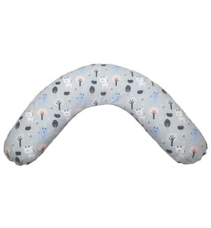 Coussin d'allaitement cerf gris
