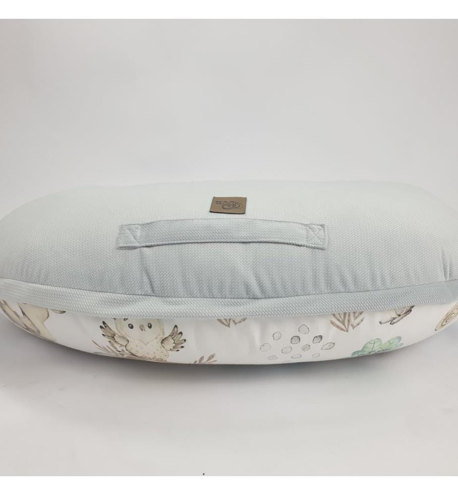 Coussin d'allaitement Relaxy Animaux de la forêt bleue