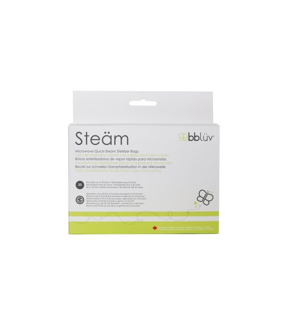 Steäm Sachets de stérilisation réutilisable 6 pcs.