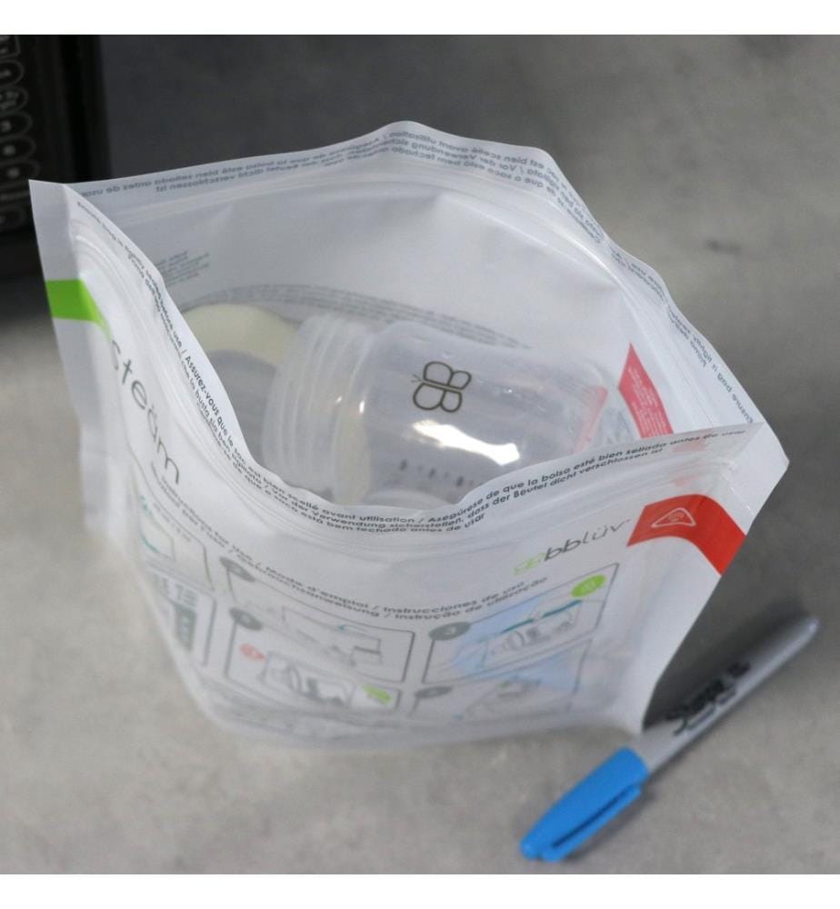 Steäm Sachets de stérilisation réutilisable 6 pcs.
