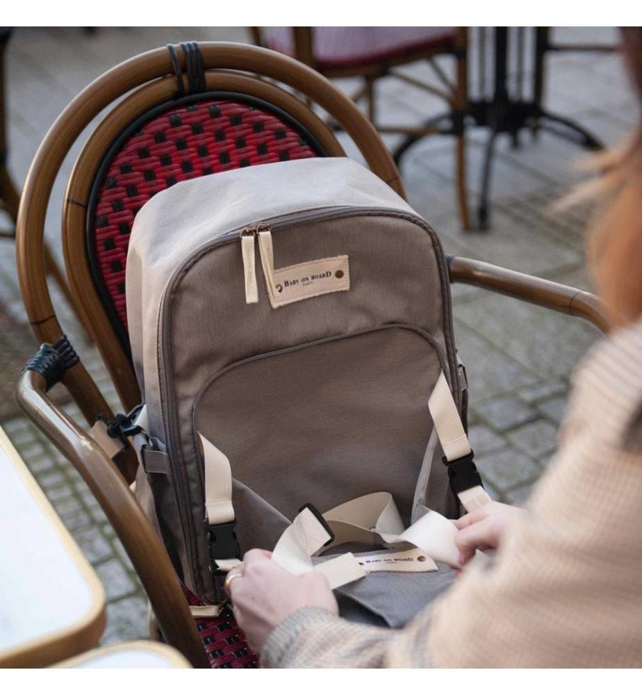 Wickelrucksack Agathe grau