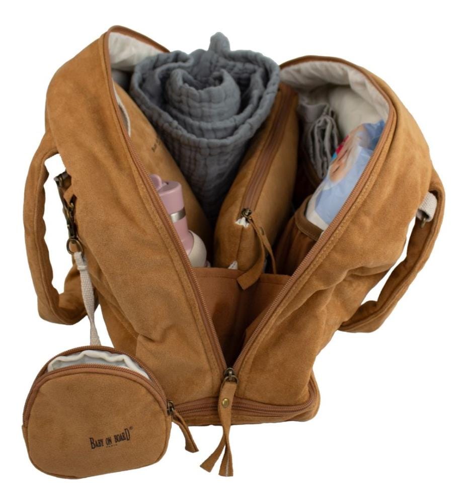 Wickeltasche Doudoune braun