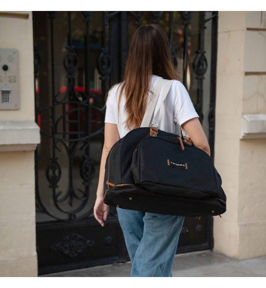 Wickeltasche Juliette schwarz