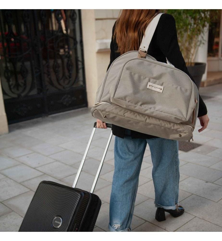 Wickeltasche Juliette grau