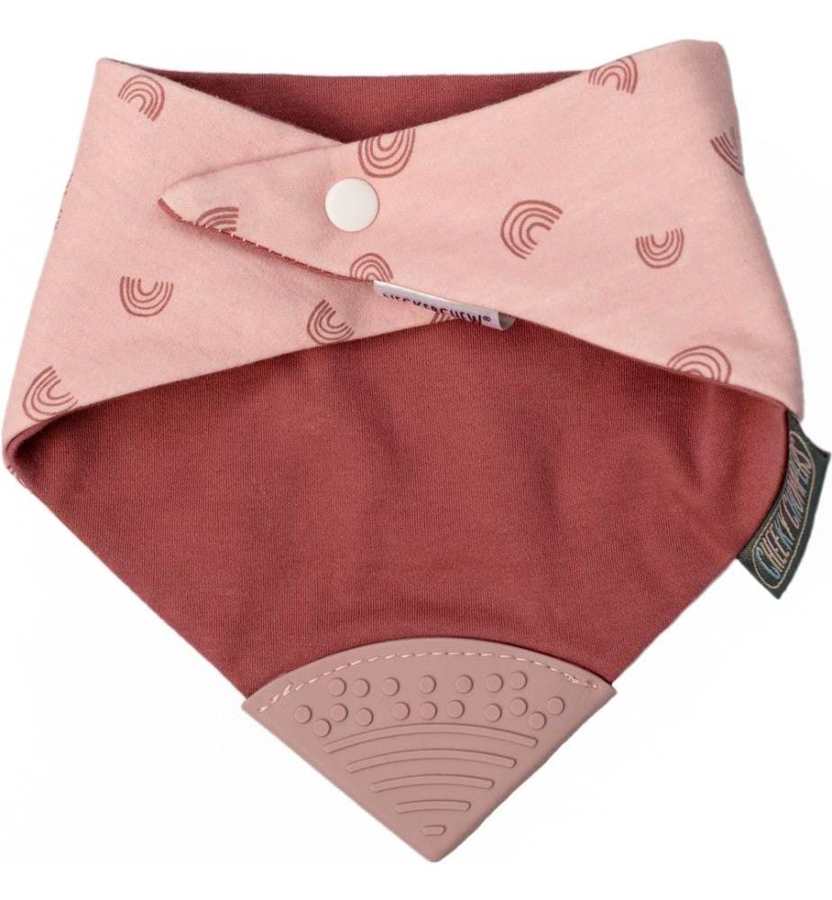 Beisslätzchen Neckerchew Rainbow Rose