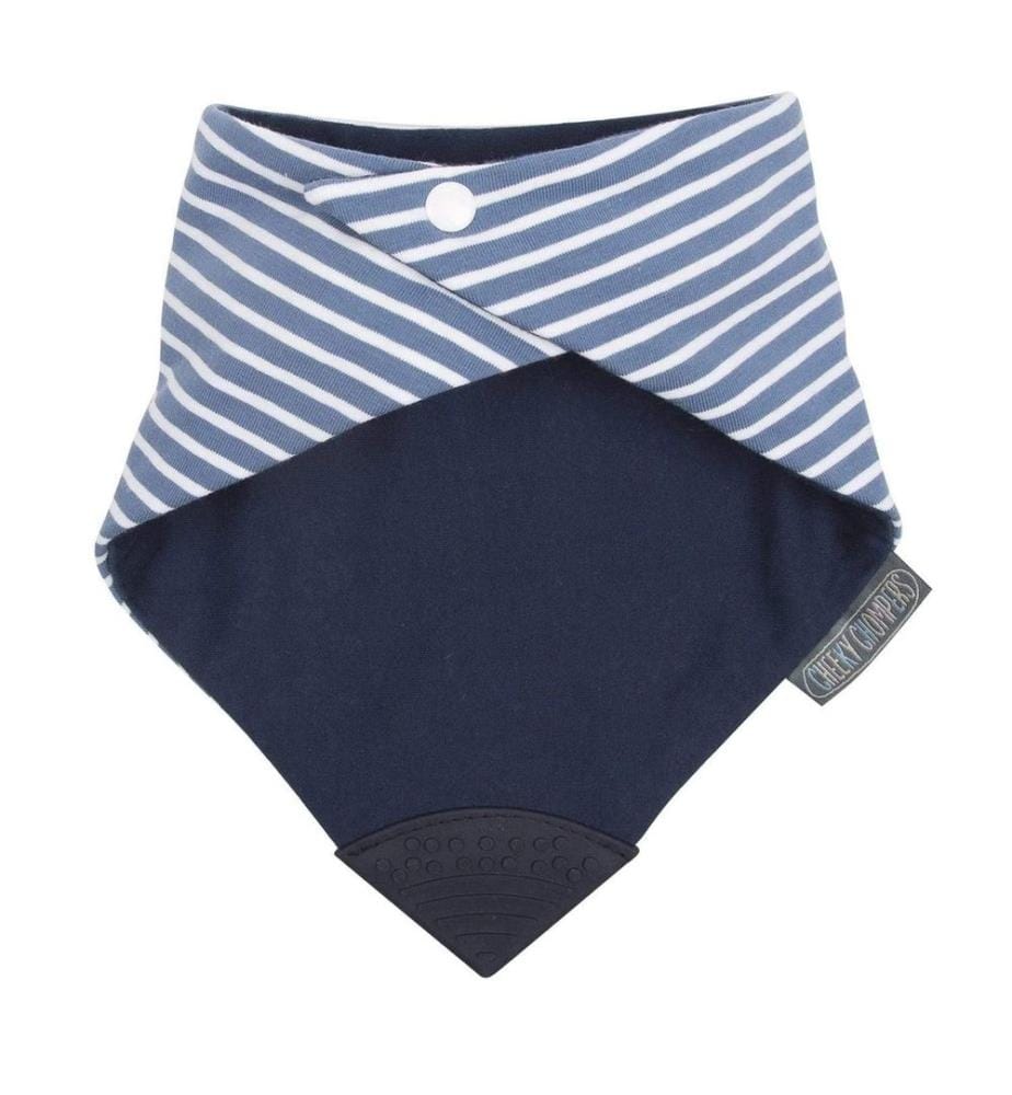Beisslätzchen Medium Neckerchew Preppy Stripes