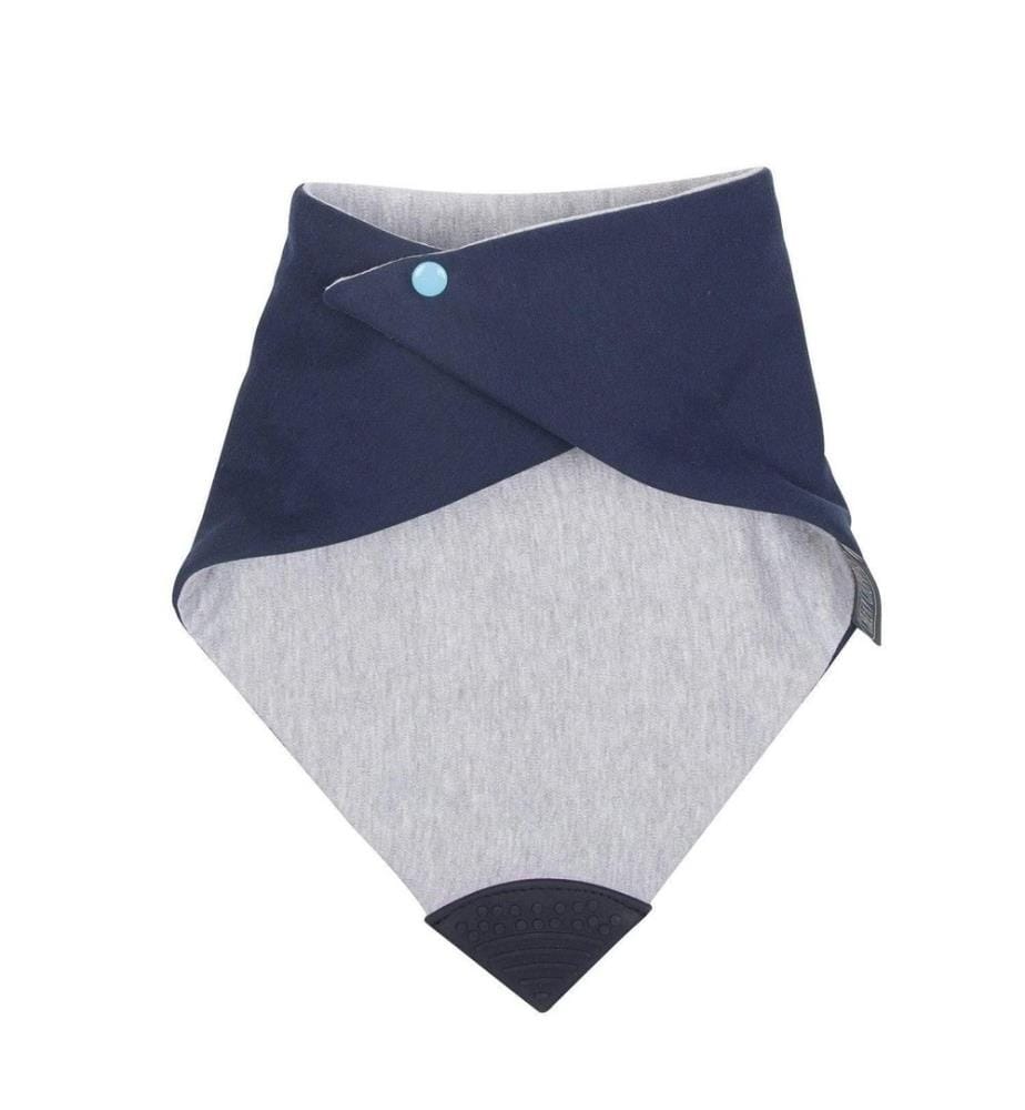 Beisslätzchen Large Neckerchew Navy