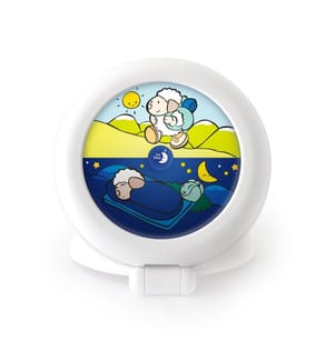 Kid'Sleep Wecker Globetrotter weiss
