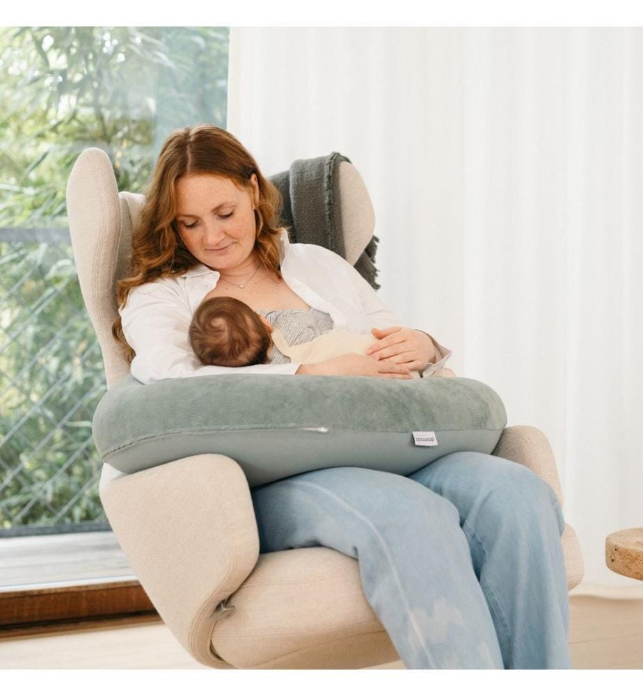 Coussin d'allaitement Buddy Corduroy vert