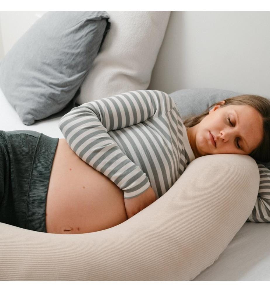 Coussin d'allaitement Buddy Corduroy sable