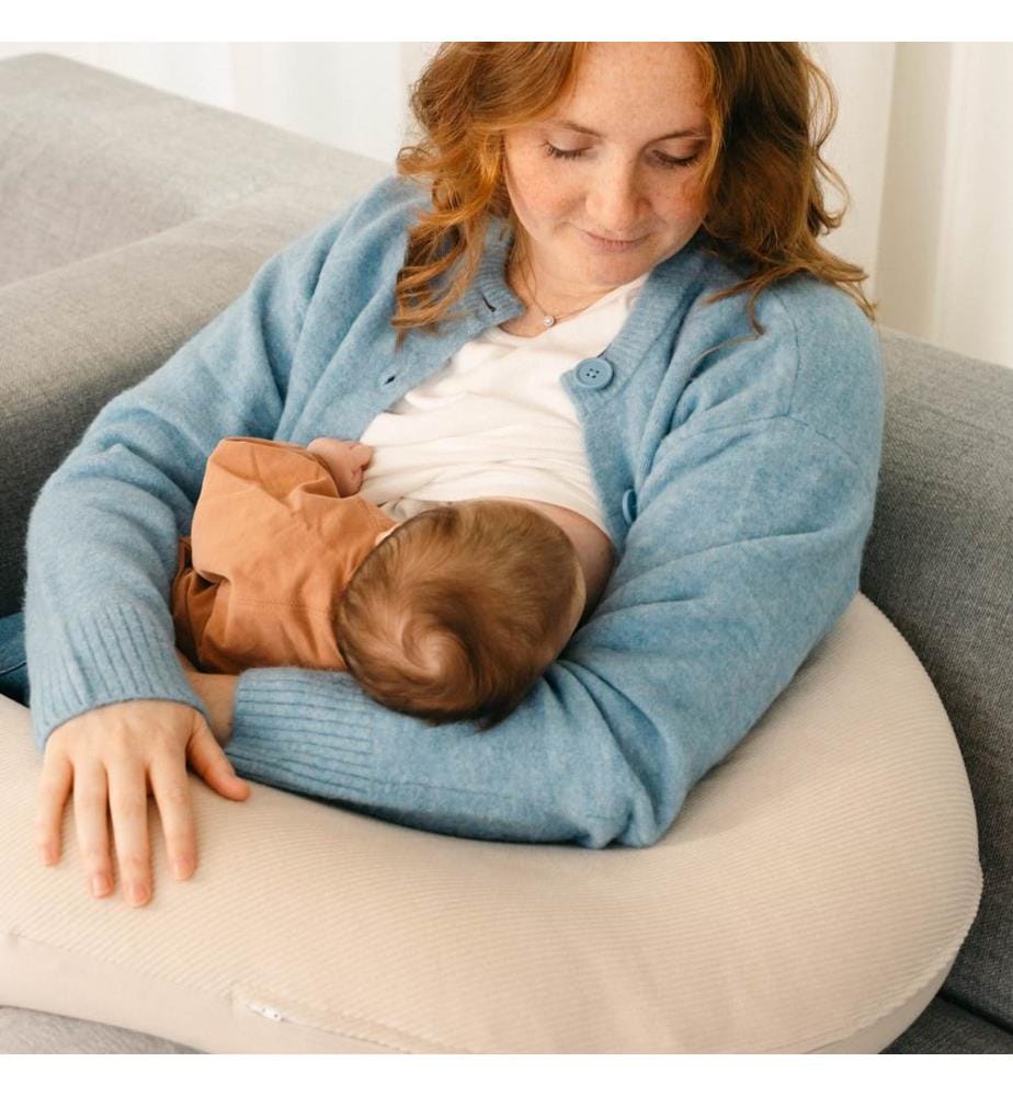 Coussin d'allaitement Buddy Corduroy sable