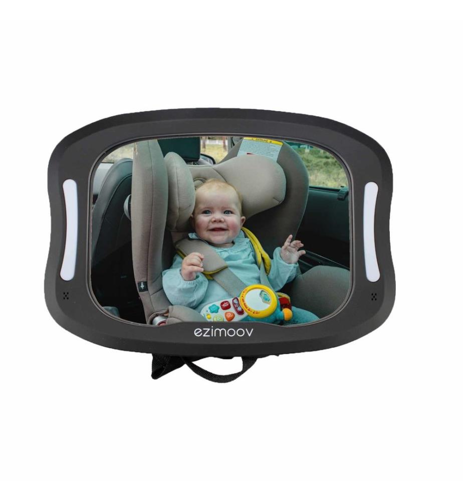 Ezi Baby-Autospiegel mit LED-Licht Eco