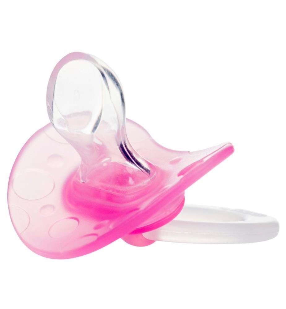 Ciuccio dentale KULI-MULI rosa 0-6 mesi