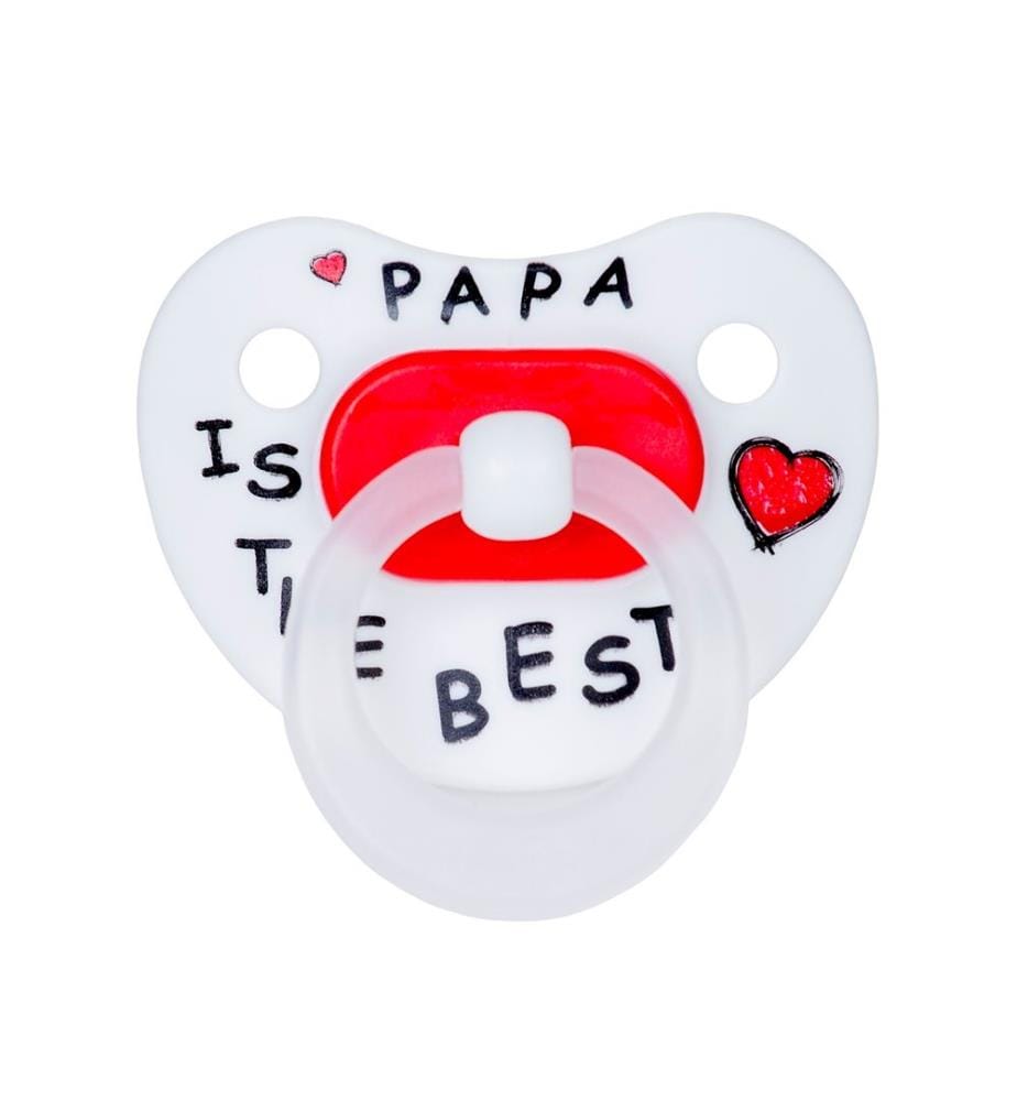 KULI-MULI Sucette dentaire Papa 6-12 mois