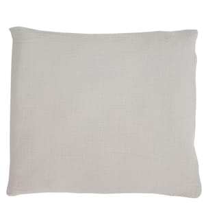 Kissenbezug Baumwolle grau 35 x 40 cm