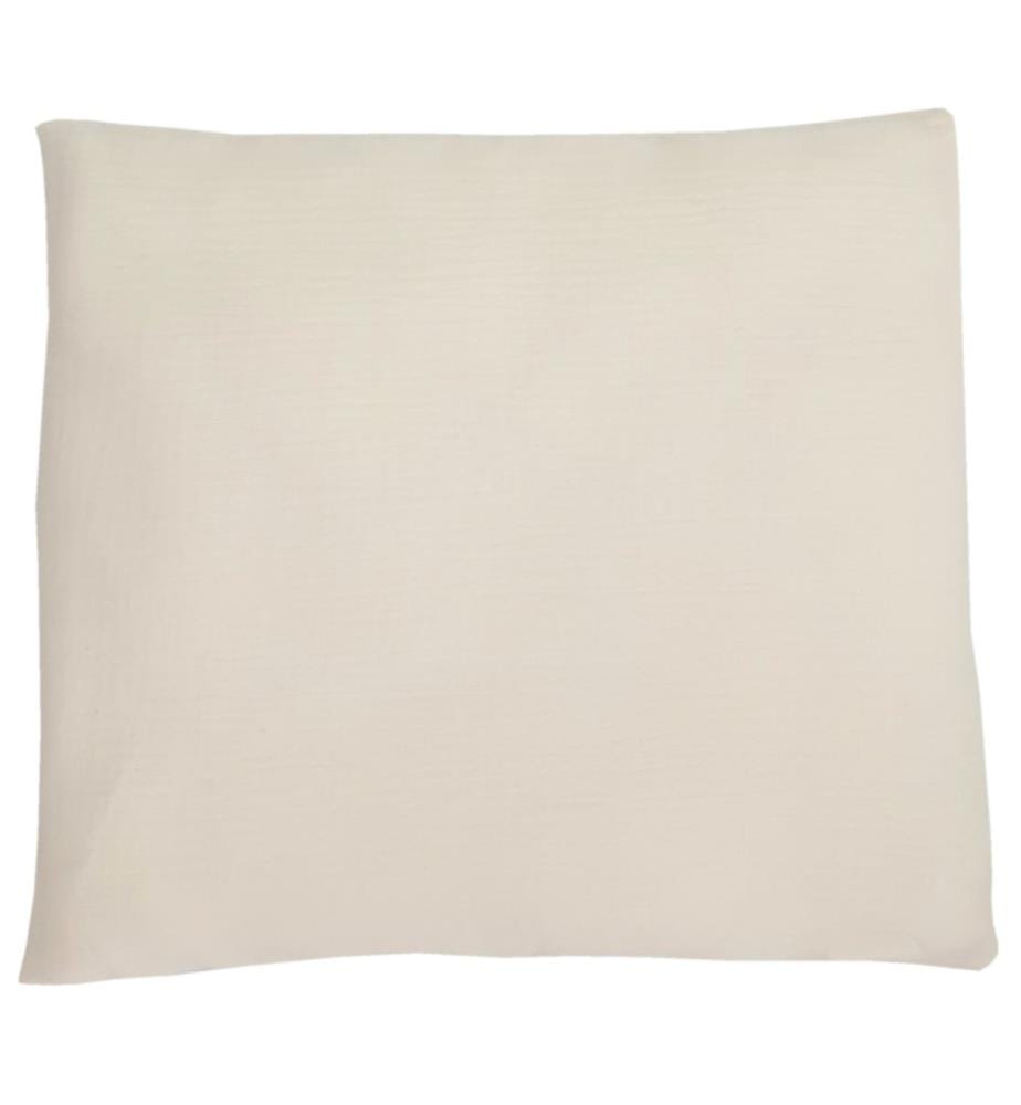 Ecru cotton pillow cover 35 x 40 cm
