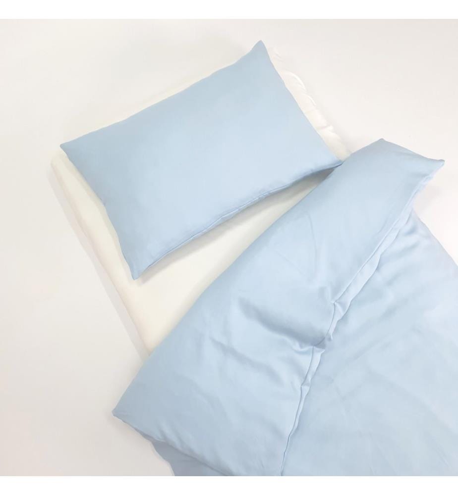 Set de literie Lyocell bleu