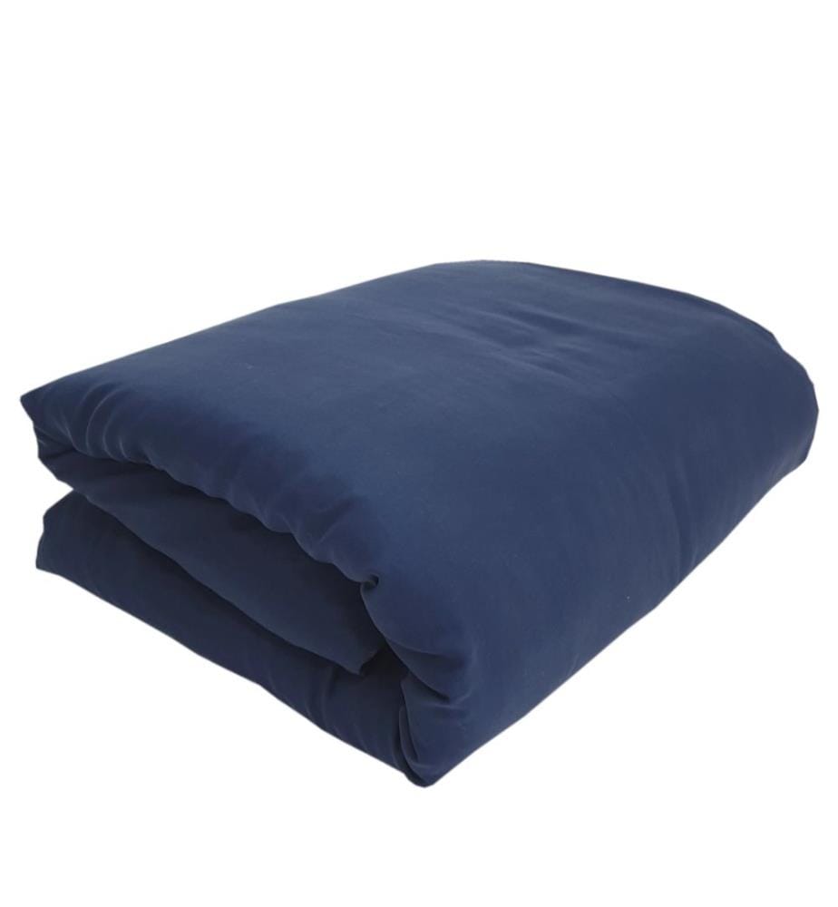 Housse pour couette Lyocell marine 100 x 135 cm