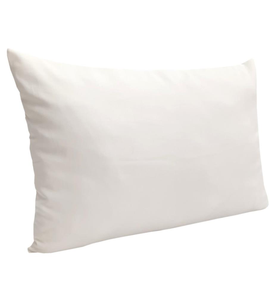 Copricuscino in Lyocell bianco sporco 40 x 60 cm