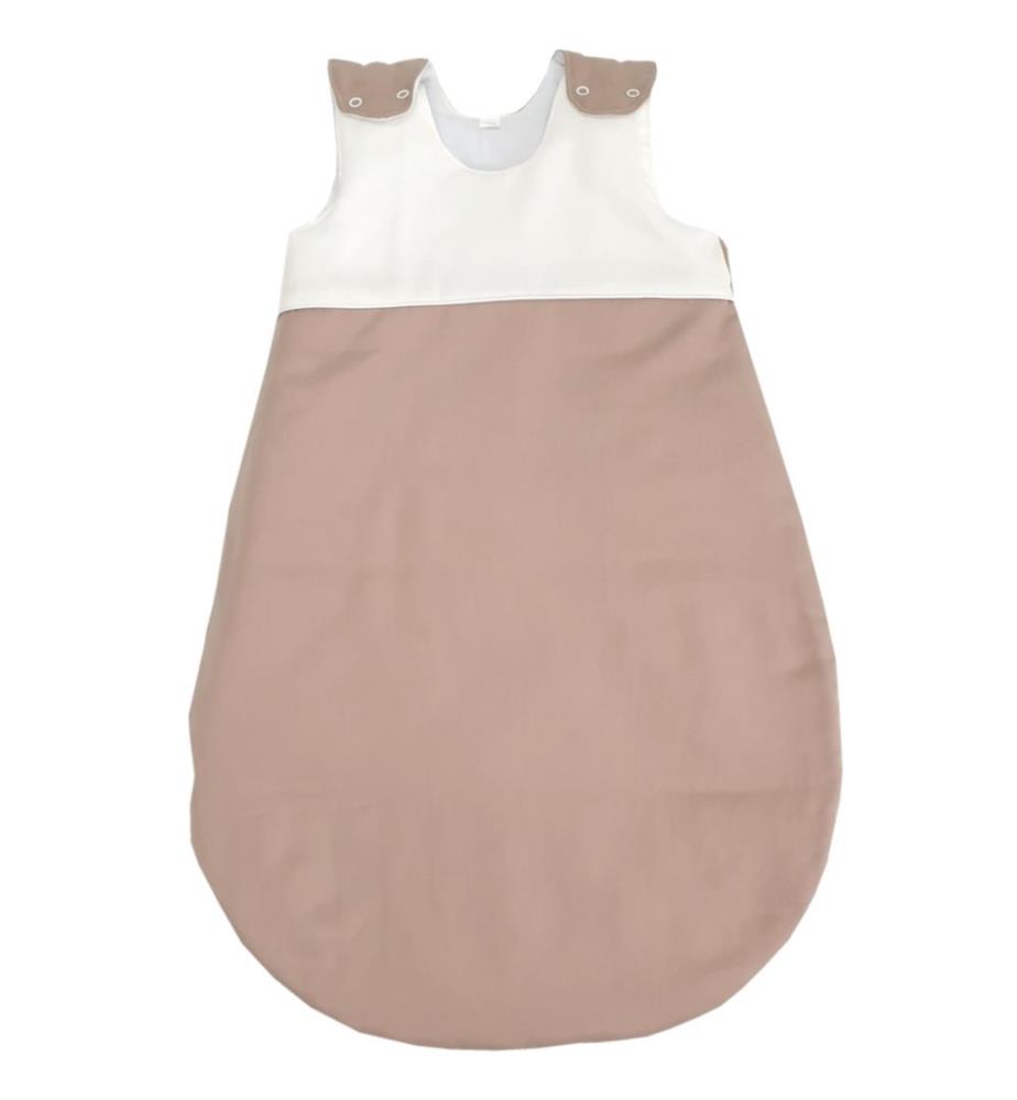 Ganzjahresschlafsack Lyocell 60 cm ecru-beige