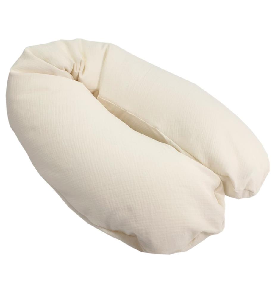Cuscino multifunzionale Flexi in cotone ecru