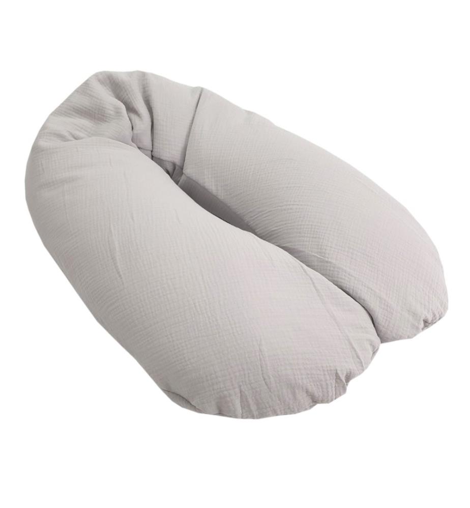 Cuscino multifunzionale Flexi in cotone grigio