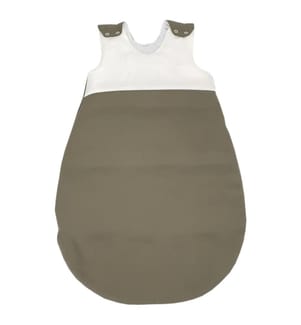Ganzjahresschlafsack Lyocell 110 cm ecru-khaki