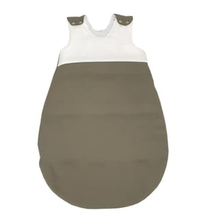 Ganzjahresschlafsack Lyocell 60 cm ecru-khaki