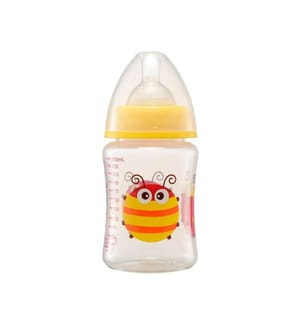 KULI-MULI Biberon à col large avec poignée 250ml Ladybird