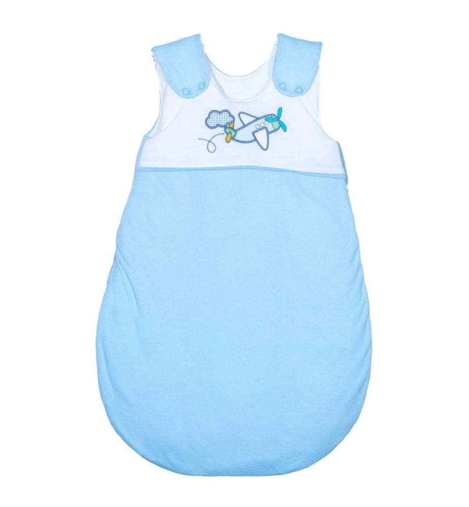 KULI-MULI Schlafsack Lyocell 70 cm Dream Flight blau