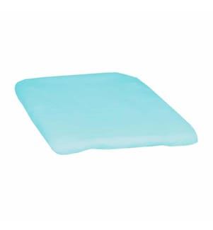 KULI-MULI Housse pour matelas à langer éponge turquoise 50 x 80 cm