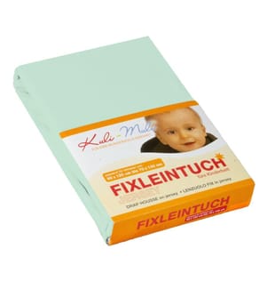 KULI-MULI Fixleintuch Jersey mint 70 x 140 cm