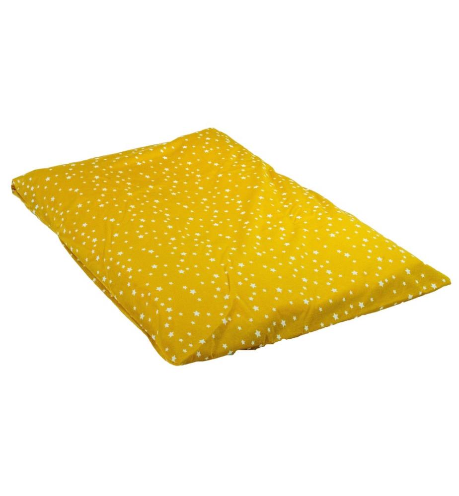 KULI-MULI Housse pour matelas à langer Secure Lyocell Yellow mix