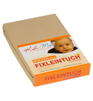 KULI-MULI Fixleintuch Frottee sand 70 x 140 cm