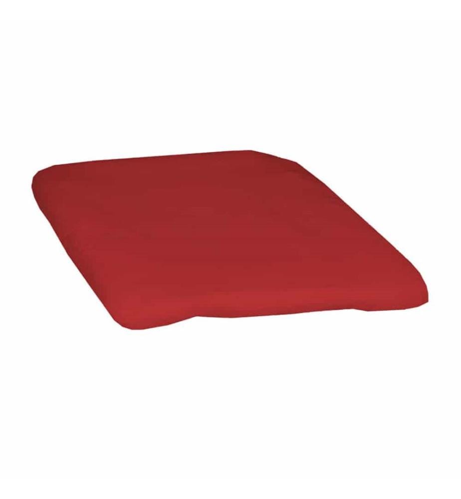 KULI-MULI Housse pour matelas à langer éponge rouge 50 x 80 cm