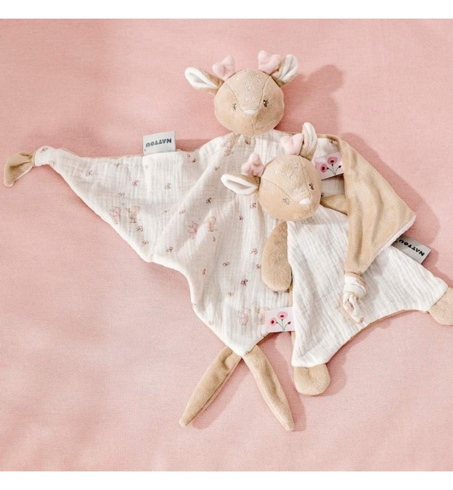 FanFan Kuscheltuch klein Reh