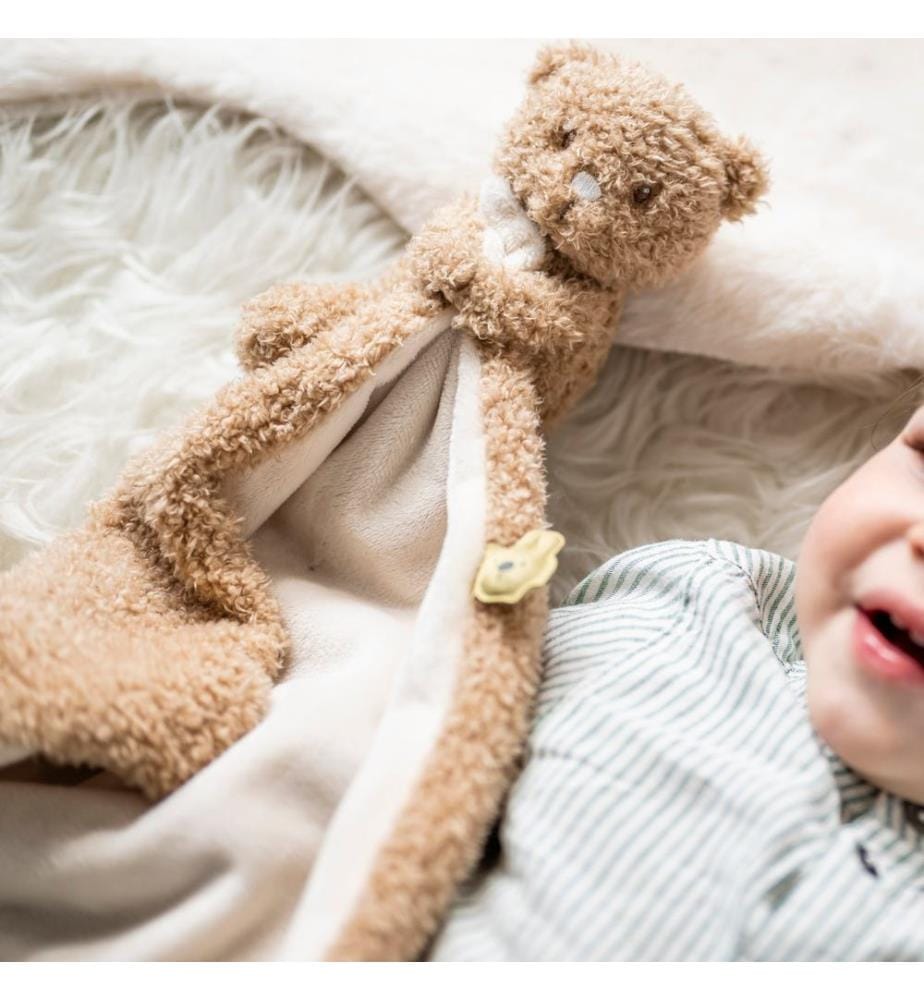 Teddy Kuscheltuch mit Kuscheltier Bär