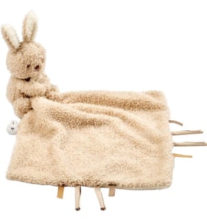Teddy Kuscheltuch mit Kuscheltier Hase