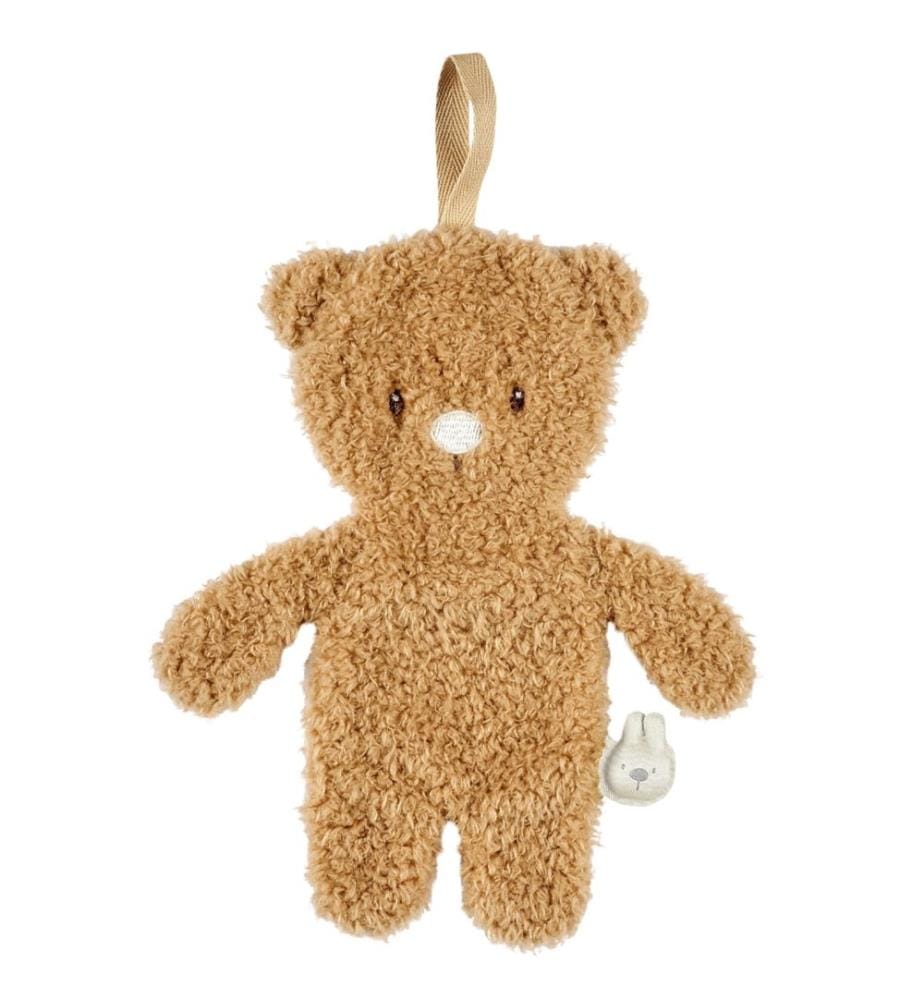 Teddy Kuscheltuch mit Schnullerhalter Bär