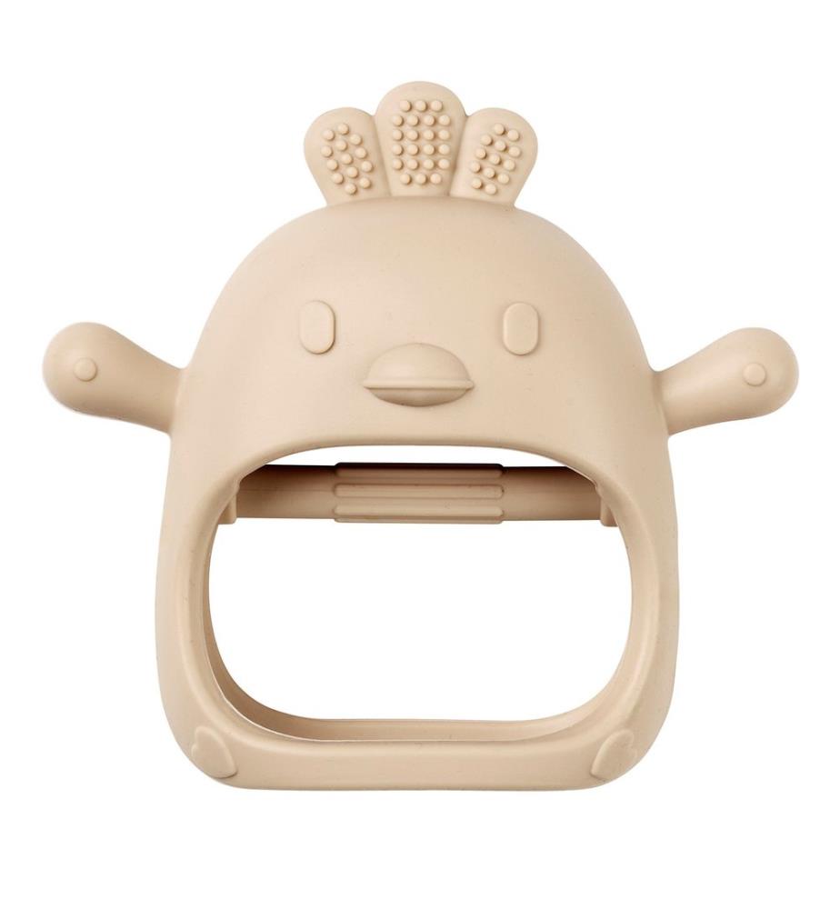 SILIKON teething ring beige