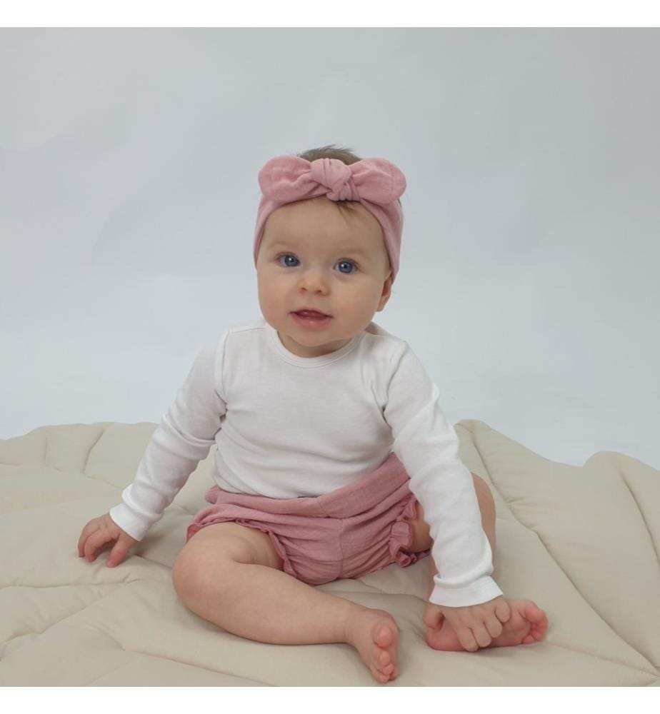 Headband set of 3 pink