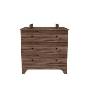 Nest Walnut Wickelkommode mit Ansatz