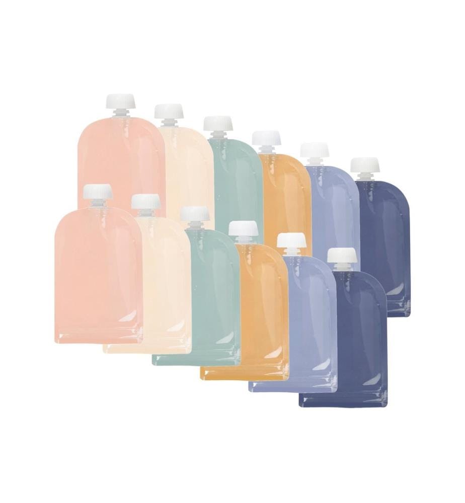 Gourdes réutilisables 100ml 12 pcs.
